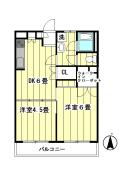 フラッツ目白 305号室間取り画像