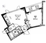 フォレストヒルズ中落合 ３０３間取り画像