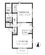 フローラ目白 １F間取り画像