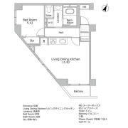 レガリアスパシエ目白 ４F間取り画像