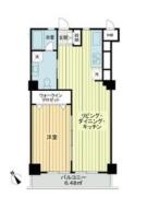 日商岩井目白台マンション ５F間取り画像