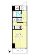 シャトー目白 202号室間取り画像